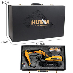Offre Spéciale <span class=keywords><strong>HUINA</strong></span> 1580 <span class=keywords><strong>580</strong></span> 1:14 entièrement En Métal RC HYDRAULIQUE Grande Pelle Électrique Voiture De Ramassage - Product Image 6