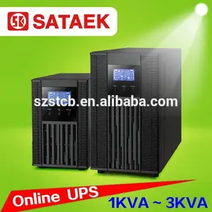 LCD/led-anzeige akku Management Online- Single- phasen ups c1k c2k c3k