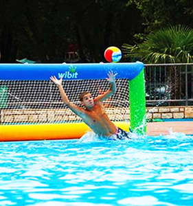 צף מים ספורט ספורט מים מתנפח מתנפחים אקווה מגרש כדורעף עם מחיר המפעל - Product Image 6