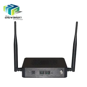 Dual GE Port + Wifi 2.4G/5G DOCSIS 3.0 Kabel Modem Bekerja dengan Mini Cmts Ethernet Over COAX