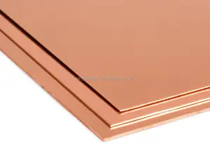 High Quality Copper Sheet 99.9% Cu-ETP Purity High Quality Copper Sheet Price