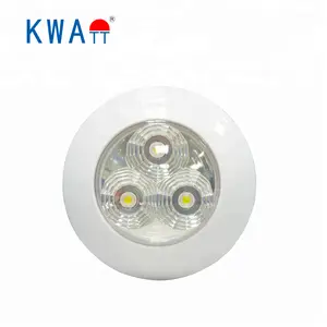 12V hign power LED round Ceiling Interior Lights for Caravan,Cabin,RV With CE RoHS