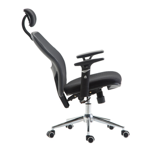 Respaldo de malla filp hasta armest color negro ergonómico silla de oficina ejecutiva - Product Image 3