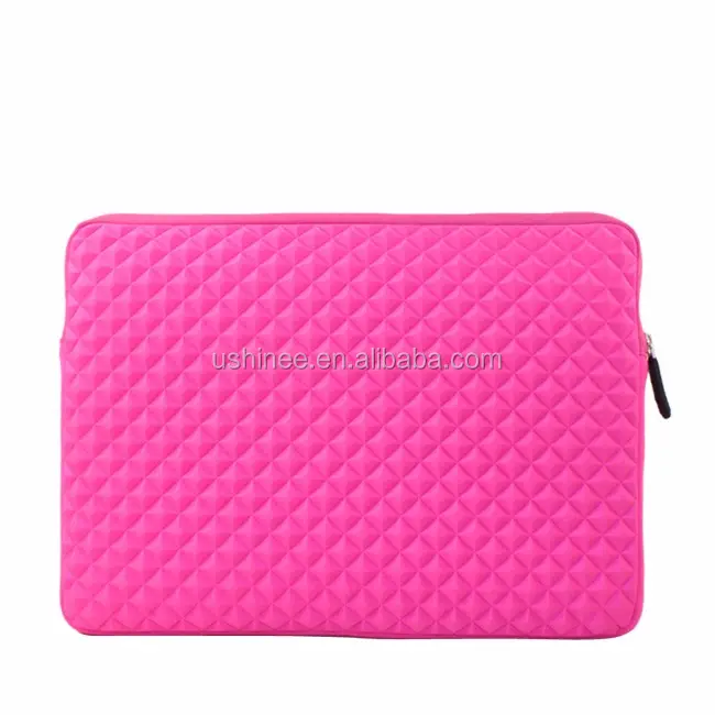 Pink Diamond foam padding Shock Resistant Neoprene Universal Sleeve for Macbook ASUS ACER HP LENOVO DELL Chromebook laptop