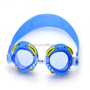 กล่องว่ายน้ำเด็กแว่นตาซิลิโคน100% ว่ายน้ำเด็กแว่นตานุ่มน่ารักปรับสายได้แว่นตาว่ายน้ำสำหรับเด็กกำหนดโลโก้ได้เองจากโรงงาน - Product Image 3