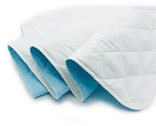 Protectores de colchón/almohadillas de cama reutilizables impermeables, tamaño adulto, venta al por mayor