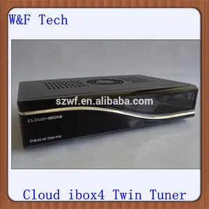 Vente en gros nuage ibox dvb-s2 double tuner récepteur satellite support vu duo image. ibox4 nuage