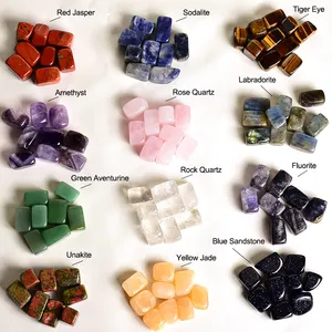 wholesale various types of natural polished gemstone tumbled stones
