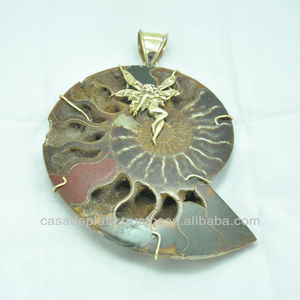 Colgantes de plata de piedra, colgantes de plata hechos a mano, joyería colgante de moda para unisex. Mayorista Fabricación Por CASA DE PLATA - Product Image 1
