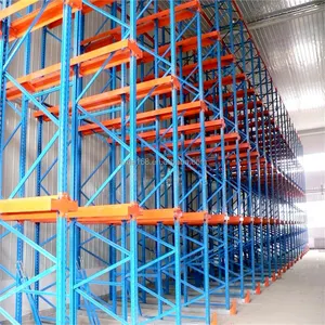 Superior 10 proveedor unidad de rack a través estante estanterías sistema de almacenamiento de mercancías pesadas