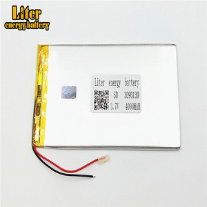 Lipo tablet PC <strong>3</strong>,7 V 3090130 rechargeable 4000 mAh lithium polymer battery - Product Image 2