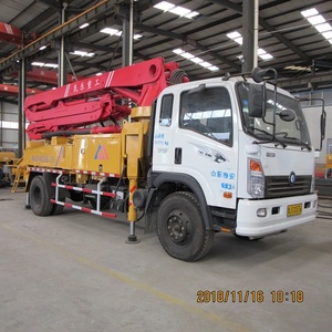 2022 حار بيع شاحنة مضخة الإسمنت شنت/مقطورة خط ملموسة مضخة ML-30 بناء مشروع - Product Image 2