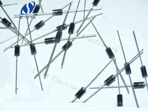 Diodo rectificador chottky, 1N4007 10A10 1N5408 1585819 <span class=keywords><strong>1N4001</strong></span> 5822 O-41 1A 40V - Product Image 3