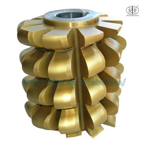 Wholesale hss gear <strong>hob</strong> <strong>roller</strong> <strong>chain</strong> <strong>sprocket</strong> gear cutter sf hss hss and tungsten carbide ClassA B C <strong>hob</strong> m0.75 35 - Product Image 1