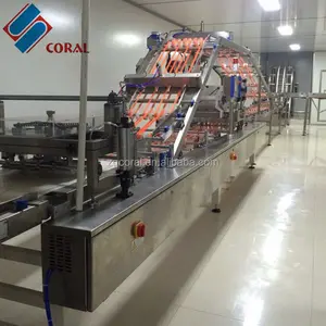 Good Quality Fully Automatic Waffle Production Line Snack Wafer Machine Complete Line Wafer Making Machine