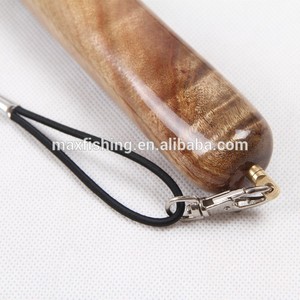 Red de Pesca con Mosca Portátil de Alta Calidad Maxfishing LN1001, Fabricada con Madera de Burl y Bolsa de Goma Suave - Product Image 5