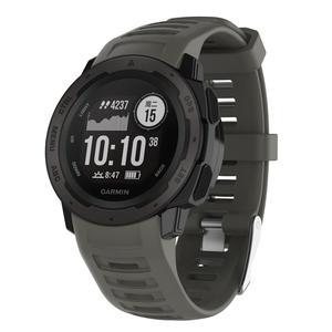 Tschick-Correa de silicona blanda para reloj inteligente <span class=keywords><strong>Garmin</strong></span> Instinct, repuesto para reloj inteligente <span class=keywords><strong>Garmin</strong></span> Instinct, unisex - Product Image 4