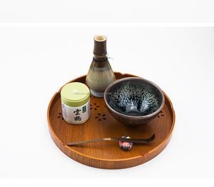 Précieux Naturel Maigre Bamboo Matcha <span class=keywords><strong>Fouet</strong></span> 100 Pondate Violet <span class=keywords><strong>Chasen</strong></span> - Product Image 4