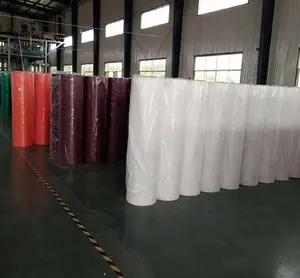 चीनी कारखाने की आपूर्ति सामग्री Polypropylene मुद्रित सस्ते कीमत पीपी एस गैर बुने हुए कपड़े