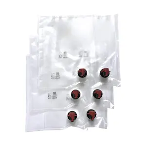 Bag In Box For Apple Juice Wine Glass Packaging Boxes PVC Transparent Bag