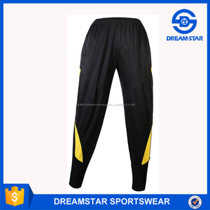 cheap Custom Blank Black football Training Pants wholesale - Product Image 5