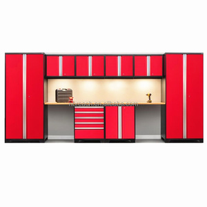 Ensemble d'armoires à outils de <span class=keywords><strong>garage</strong></span> en acier laminé à froid robuste Reach, modèle RQ8807, garantie de 3 ans, gris/couleurs personnalisables, support ODM - Product Image 1