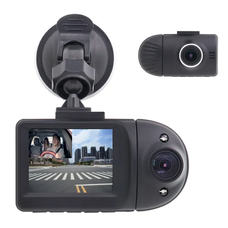 タクシードライバー用タクシーダッシュカム4Kデュアル1080pSonyセンサーカーカメラレコーダー