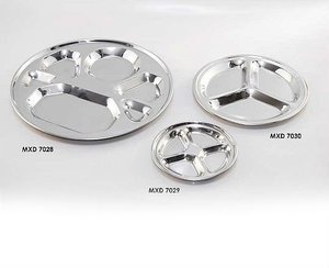 Bandeja de Acero Inoxidable/Bandeja de 4 Compartimentos/Bandeja de 5 Compartimentos/Bandeja de 6 Compartimentos - Product Image 1