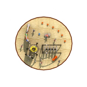 Aire de <span class=keywords><strong>jeux</strong></span> pour enfants en plastique, terrain de <span class=keywords><strong>jeux</strong></span> de construction intérieure, 30 cm, entraînement physique, escalade, parc d'attractions préscolaire - Product Image 3