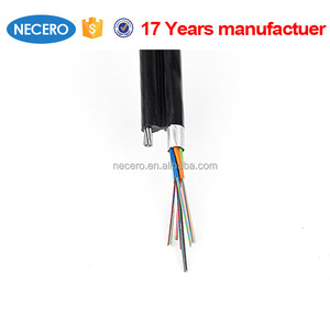 Alambre de acero de soporte g657a124 monomodo cable de núcleo de la figura 8 optik - Product Image 1