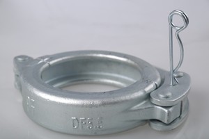 Abraçadeira de Tubo de Alta Pressão de 5 polegadas para Acoplamento de Tubulação de Bomba de Concreto - Product Image 2
