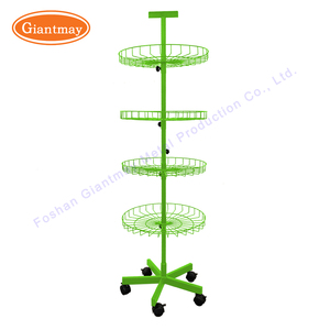 Giantmay Đa-Chức Năng Kẹo Ngọt Ngào Đứng Sô Cô La Hiển Thị Đổ Thùng Với Bánh Xe - Product Image 3