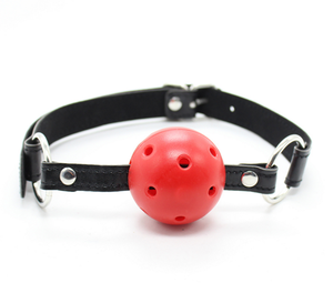 SacKnove ceinture en cuir exotique chaude Bondage Gear pas cher respirant balle en plastique animaux cheval jouet sexuel bouche ouverte <span class=keywords><strong>Gag</strong></span> pour femmes hommes - Product Image 1