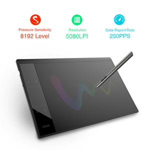 Tablette graphique A30 pour Illustrator, grande surface active de 10x6 pouces, tablette de dessin numérique - Product Image 1