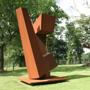 Escultura de aço corten profissional preço baixo com alta qualidade