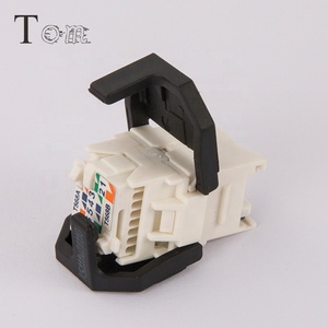 TOM-KJ-10-C6 CAT6 UTP Toolless 180 Bằng Viễn Thông Truyền Thông Cat6 <span class=keywords><strong>Rj45</strong></span> <span class=keywords><strong>Jack</strong></span> Mô-đun Cat 6 <span class=keywords><strong>Keystone</strong></span> Jacks <span class=keywords><strong>3M</strong></span> CAT6 <span class=keywords><strong>Keystone</strong></span> <span class=keywords><strong>Jack</strong></span> - Product Image 4