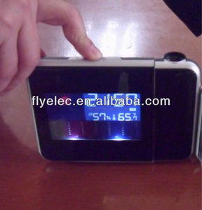 2024 calendrier numérique <span class=keywords><strong>station</strong></span> météo temps température projection table alarme horloge numérique - Product Image 3