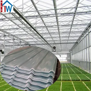 温室玻璃纤维透明塑料屋面砖