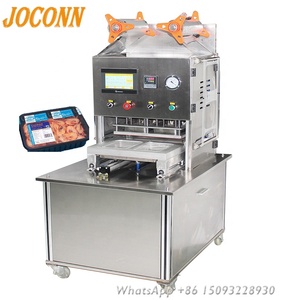 Machine à sceller les contenants alimentaires MAP / Machine à sceller les bols en plastique / Machine à sceller les barquettes de filet de saumon <span class=keywords><strong>pour</strong></span> steak, poisson, fruits de mer - Product Image 4