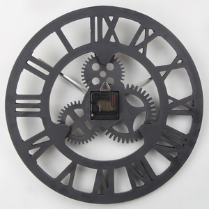 <span class=keywords><strong>Orologio</strong></span> <span class=keywords><strong>da</strong></span> <span class=keywords><strong>Parete</strong></span> al Quarzo Moderno <span class=keywords><strong>da</strong></span> 58CM con Display a Lancette, Materiale in MDF, Decorazione per Soggiorno e Casa - Product Image 2