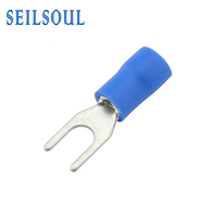 SV5.5-3.5 AWG12-10 #6 SV Série Fourche Fin Cosses de Câble Isolé De Type U Cosse de Câble