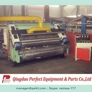 1400-2800mm भाप हीटिंग 2 प्लाई 3 प्लाई 5 प्लाई बांसुरी नालीदार गत्ता बनाने शिल्प नालीदार कागज corrugating मशीन - Product Image 2
