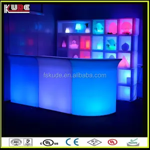 מכירה לוהטת נייד מואר led ריהוט בר שולחן led בר דלפק עבור מועדון לילה - Product Image 4