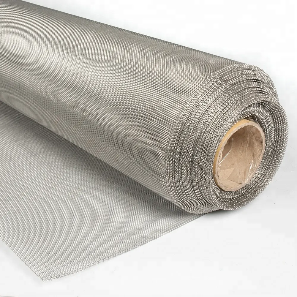 Stainless steel filtration wire mesh cloth 202 304 316 316L 904 904L super fine stainless steel wire mesh