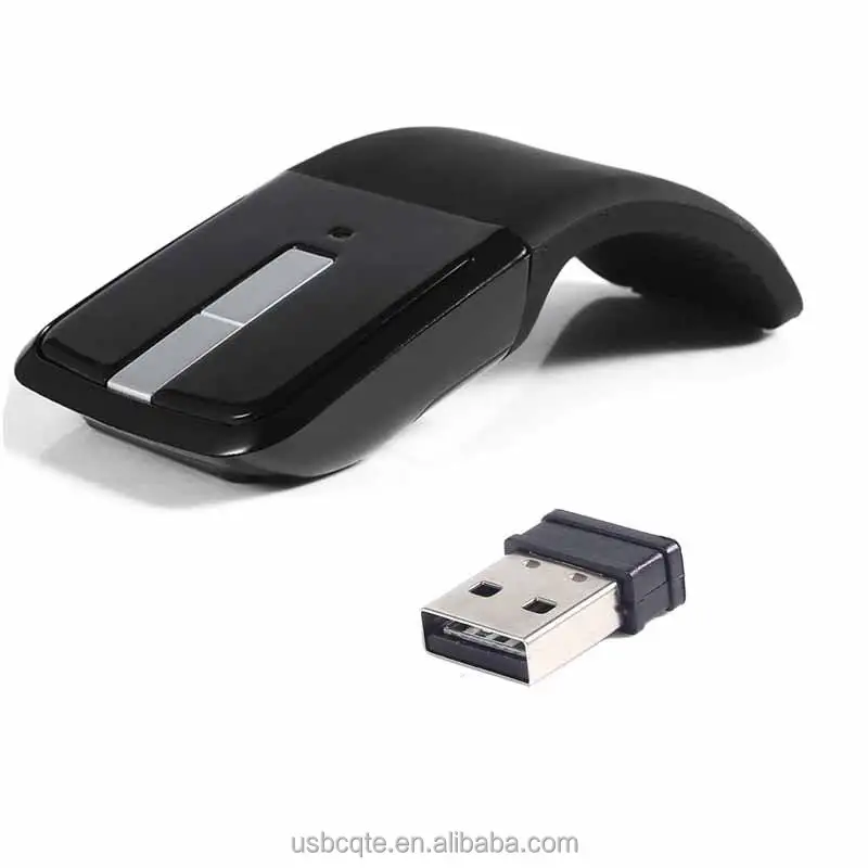 2.4G Wireless Soft Arc Touch Mouse for Laptop or Macbook Foldable Mouse