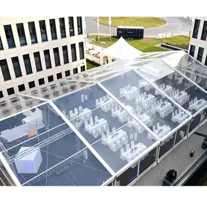 <span class=keywords><strong>Lujo</strong></span> claro grande de techo pvc tienda de la boda luz carpa cubo estructuras para el banquete - Product Image 1