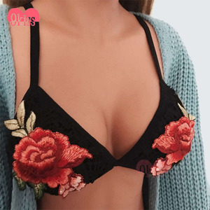 9 BESO Etiqueta Privada de Su Propia Marca de Encaje Sexy Bralette Lencería - Product Image 3