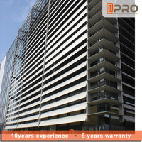 Persiennes extérieures Louvre Cadre Conception de Grilles Fabricants Blanc Persiennes Portes Dernier Luxe De Façade Fenêtre Conceptions Modernes