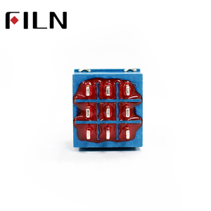 9 Pin Chuyển Đổi Cây Đàn Hiệu Ứng Effects Pedal Box Stomp Chân Chốt 3PDT Chuyển Đúng Bypass - Product Image 4