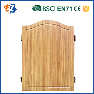 Luxury Sisal/Bristle Steel Tip Dartboard &amp; Cabinet Bundle Wood <strong>Case</strong> - Product Image 4